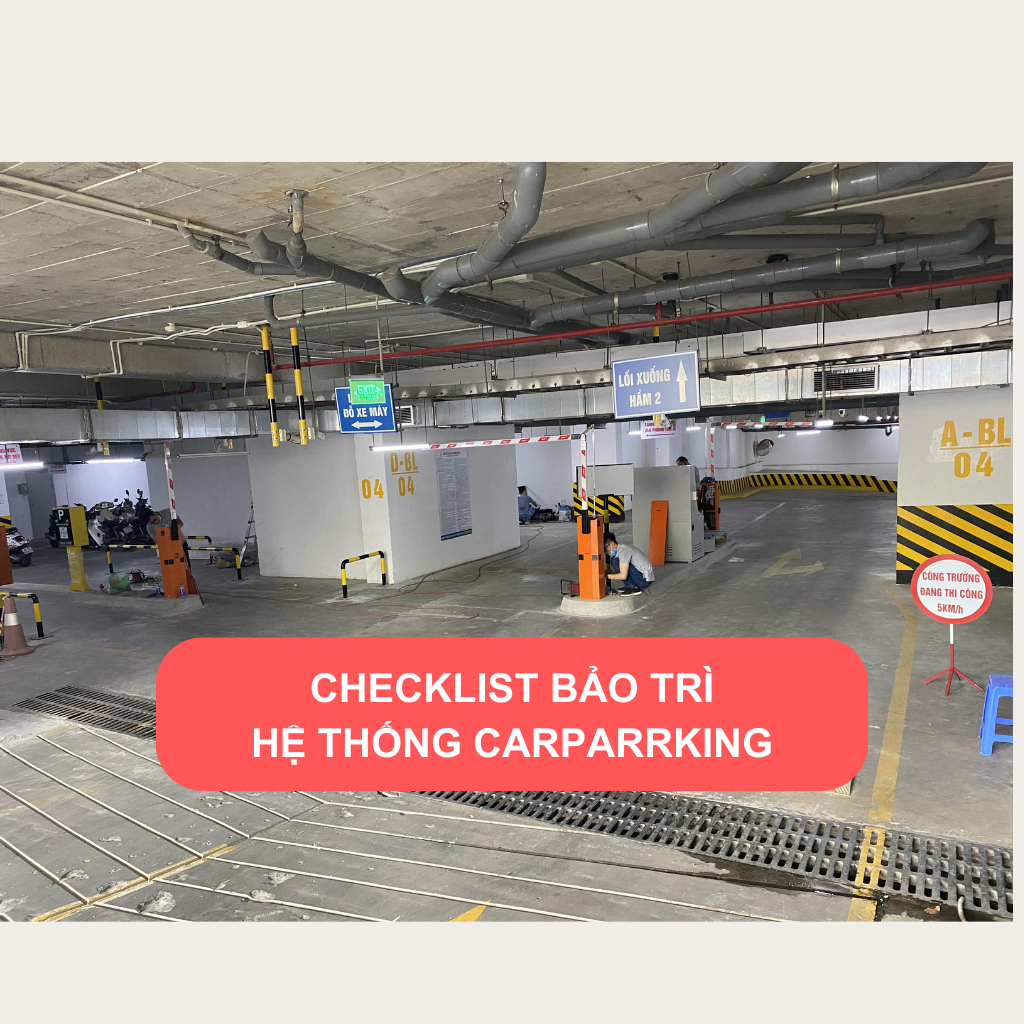 Checklist bảo trì hệ thống kiểm soát xe