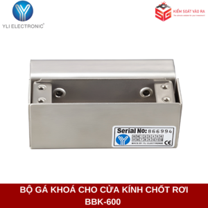 Bộ gá khoá cho cửa kính chốt rơi BBK-600